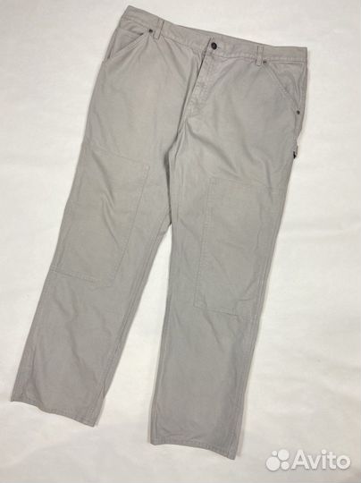 Широкие рабочие штаны двойное колено