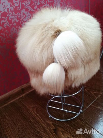 Шапка натуральный мех женская