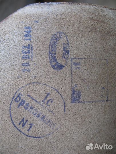 Кожаный портфель офицера связи фельдегеря