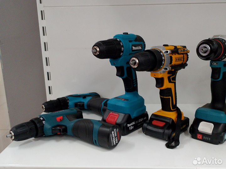 Шуруповёрт makita, dewalt, Bosch