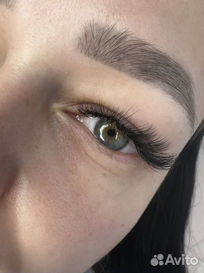 Наращивание ресниц модель