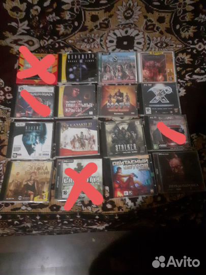 Компьютерные диски с играми