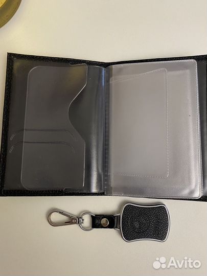 Обложка автодокументы BMW кожа