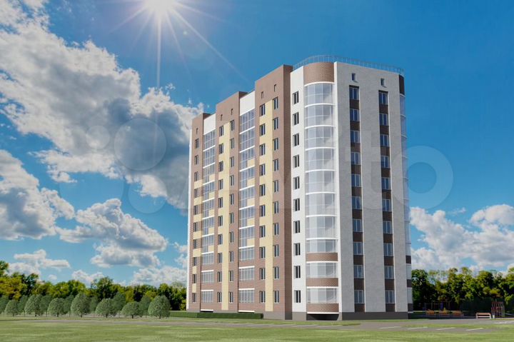 2-к. квартира, 62,6 м², 3/10 эт.