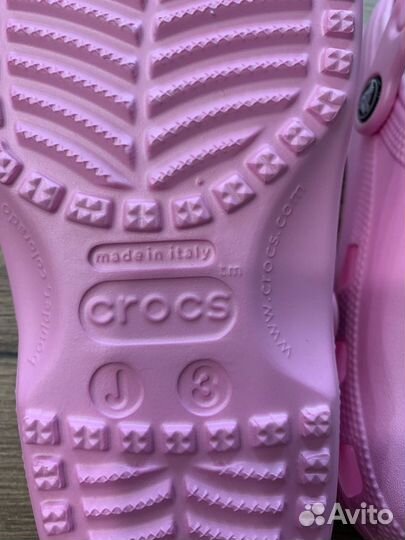 Сабо crocs для девочек 34/35