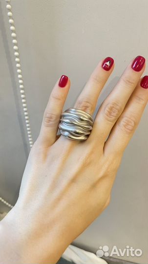 Серебряное кольцо Giordana Castellan