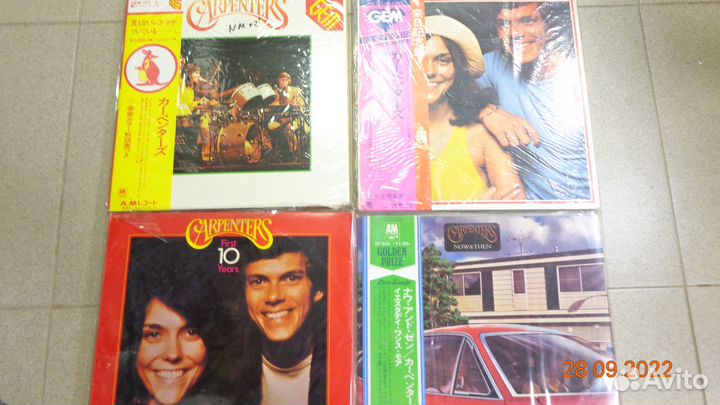 Винил изЯпонии Camel,Carpenters,Creedence, Cream