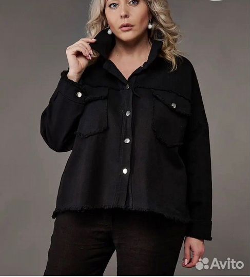 Джинсовка 48 р до 58 размер