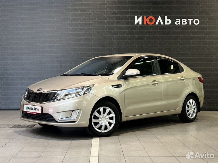 Kia Rio 1.6 МТ, 2013, 193 000 км