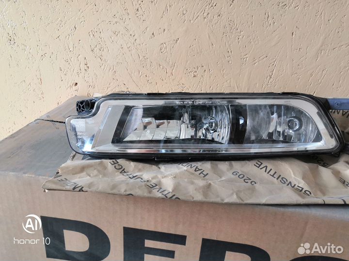 Фара противотуманная volkswagen passat, левая