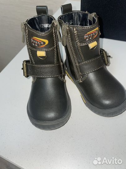 Ботинки демисезонные для мальчика 20 размер
