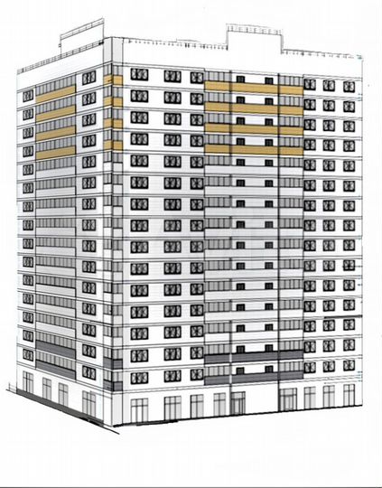 2-к. квартира, 67,6 м², 15/16 эт.