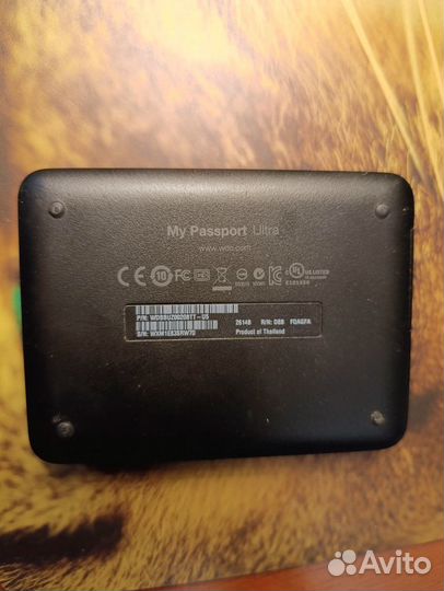 Внешний жесткий диск wd my passport ultra 2 tb