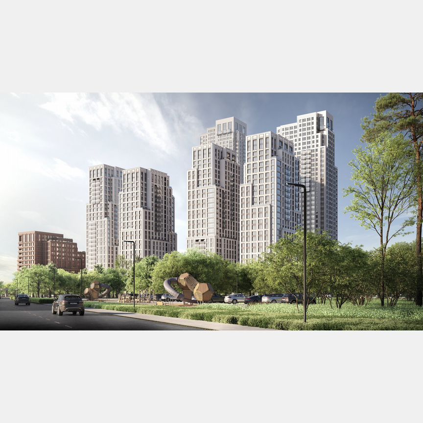 2-к. квартира, 83,1 м², 22/27 эт.