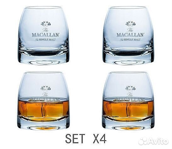 Стаканы Macallan Scotland