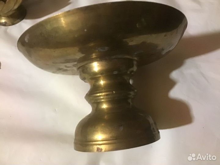 Фруктовницы латунь