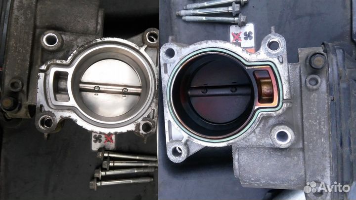 Чистка дросселя VW Golf 2024-н.в