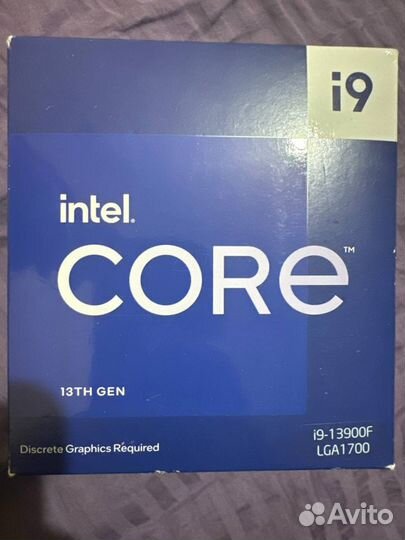 Процессор intel core i9 13900f LGA1700