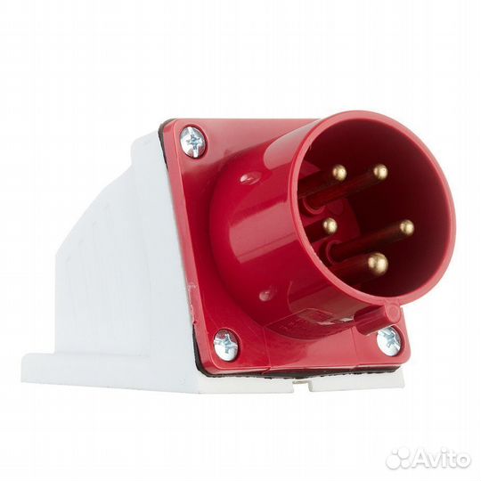 Вилка кабельная PROxima угловая настенная 3Р+ре+N