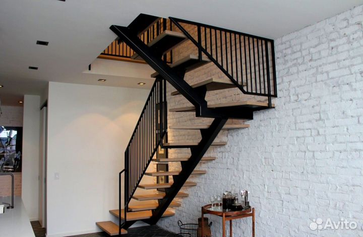 Лестницы прямые под ключ