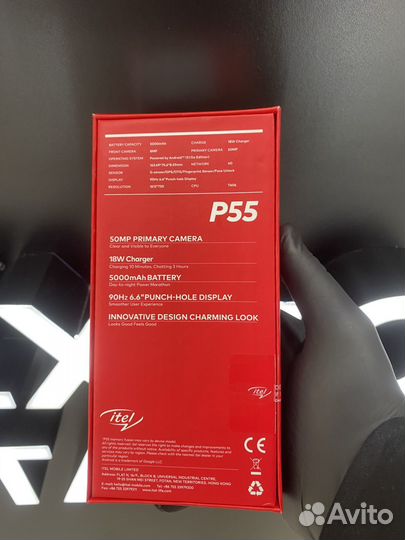 Itel P55, 8/256 ГБ