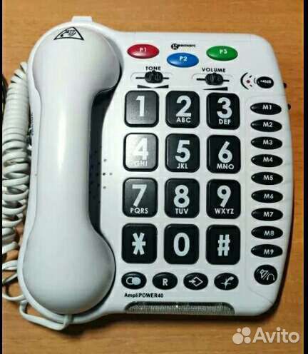 Телефон для слабослышащих