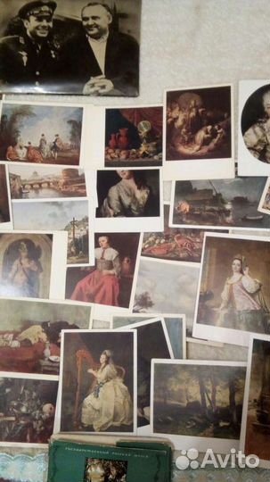 Учебные пособия (живопись) и картинки СССР