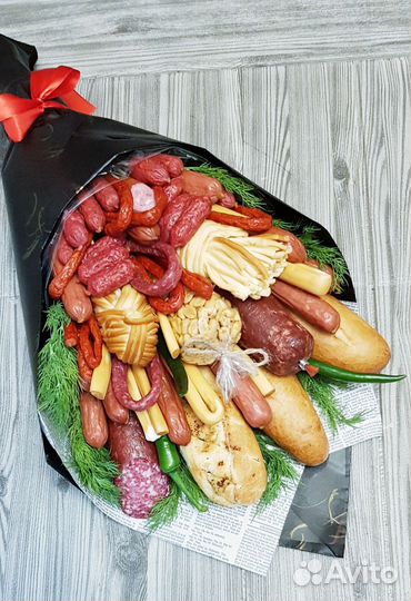 Съедобные букеты для мужчин на праздник 23