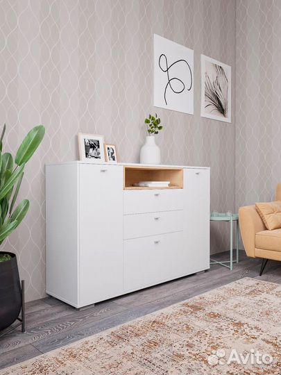Комод большой белый к 303