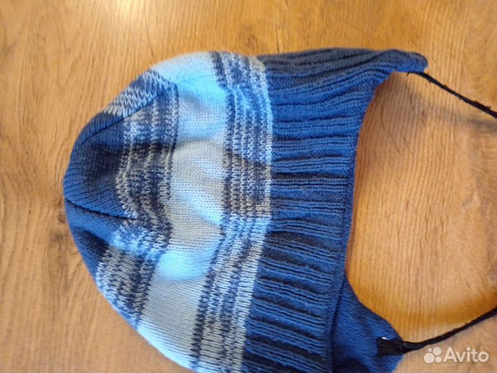 Шапка шлем для мальчика 48 50