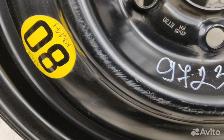 Диск запасного колеса штампованный Kia Ceed 1 R15