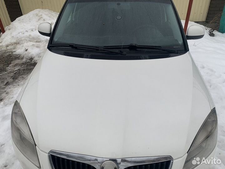 Передняя часть кузова (ноускат) Skoda Fabia