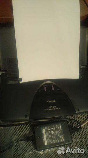 Струйный принтер Canon BJC-80 рабочий