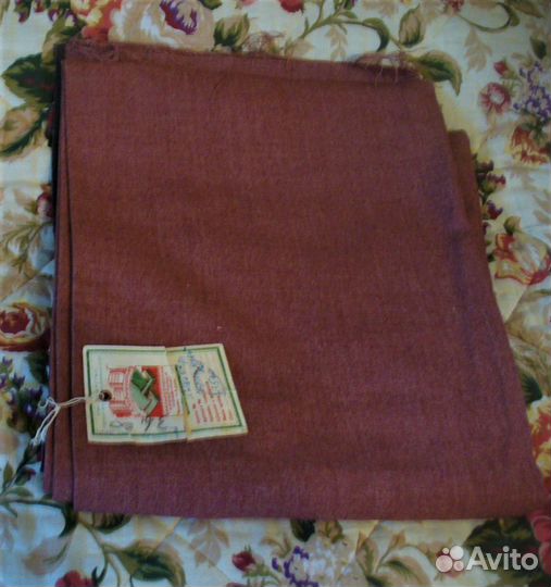 Новые ткани, шерсть, сделаны в СССР