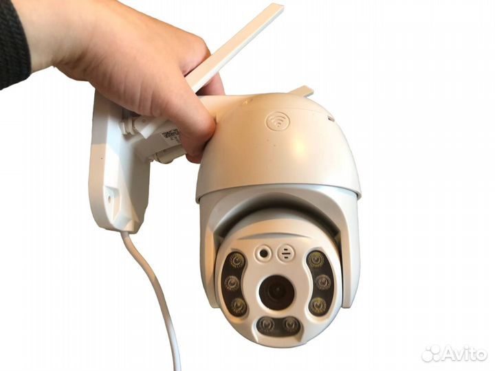 5мп поворотная уличная камера видеонаблюдения WiFi