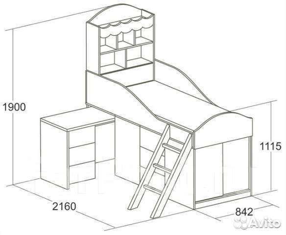 Кровать фруттис