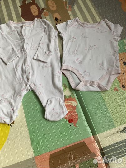 Вещи пакетом для девочки 0 до 3 месяцев