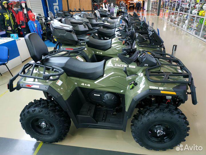Квадроцикл Hisun Tactic 550 ATV LTD EPS Зеленый