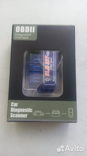 Диагностический сканер obdii ELM 327