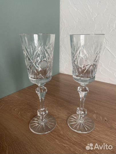 Хрустальные фужеры