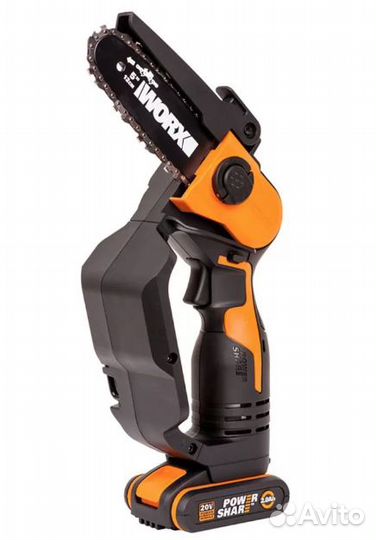 Пила цепная компактная Worx WG324E 20V аккумулятор