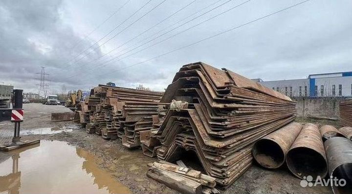 Шпунт Ларсена / аренда погружение шпунта