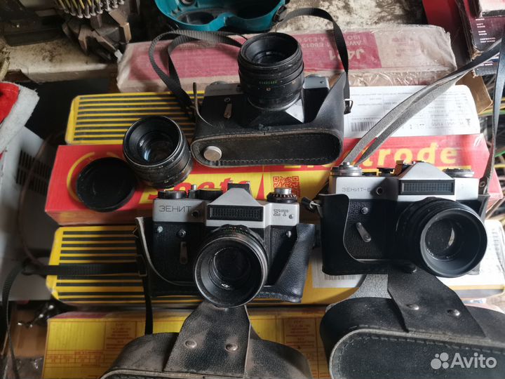 Пленочные фотоаппараты зенит