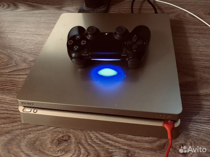 PS4 Slim 500gb + игры
