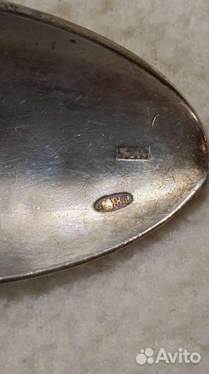 Чайная ложка. 84 проба. Серебро