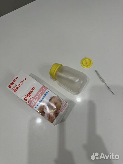 Pigeon бутылочка с ложкой 120 ml