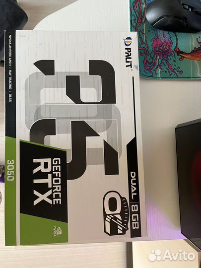 Видеокарта Palit geforce RTX 3050 Dual OC