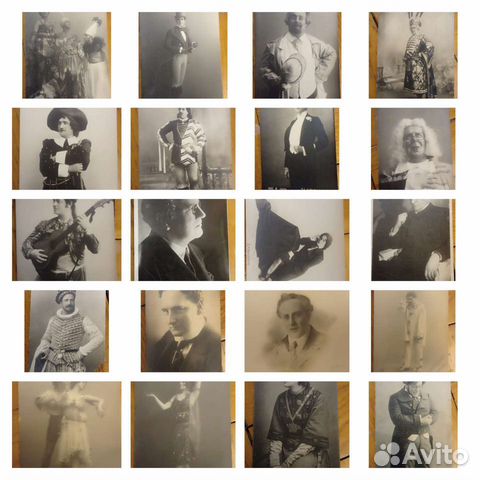 Открытки, антикварные чистые: 1915-1918 годов