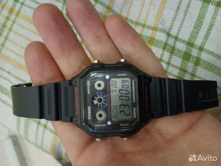 Часы casio WR100M
