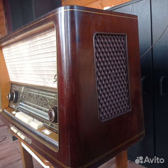 Ламповый радиоприемник saba с гарантией
